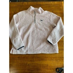🥶PINK Victoria’s Secret - Pink Sherpa Pullover - M